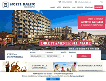 Tablet Screenshot of hotelbaltic.net