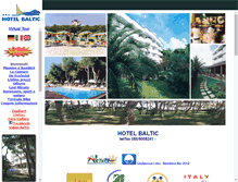 Tablet Screenshot of hotelbaltic.com
